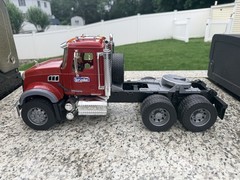 BRUDER Mack Granite Truck Semi Cab 1:16 2007 Made in Germany Tractor Trailer