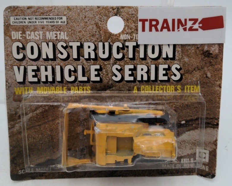 Acme 8101/6 1:64 Scale By Product of Universal Yellow Bulldozer Die Cast Metal