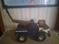 VTG TONKA TURBO PRESSED STEEL BOOM TOW TRUCK XMB-975 AS-IS SEE PICS SEND OFFERS