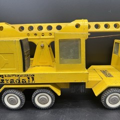Vintage 60’s Buddy L Warner & Swasey Gradall Excavator Truck Pressed Steel Rare