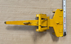 1950s Reuhl D7 Caterpillar Diesel Toy & Towed Ripper 1/24 Scale