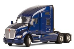 WSI 33-2027 Kenworth T680 3-Axle Tractor w/Sleeper – Metallic Blue 1/50 MIB