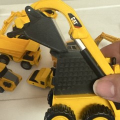 CAT WGT Construction Vehicles Lot Diecast Plastic Yellow CAT WGT Vehicle Make