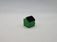 1/87 Scale 8 Yard Dumpster in Green