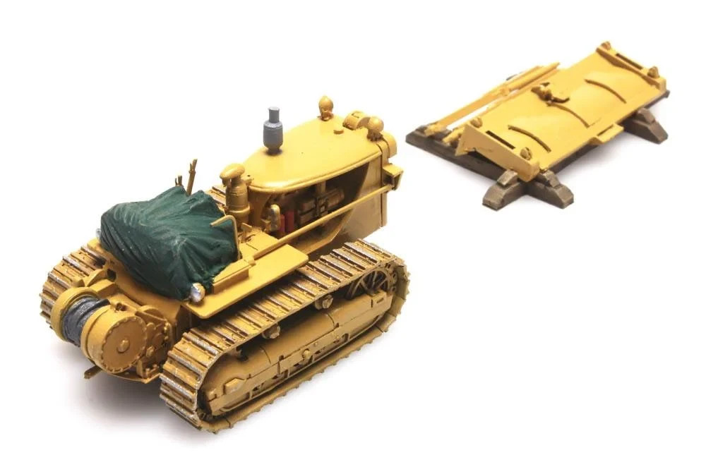 HO Artitec Bulldozer #801.487.801.55 Hand Painted Detailed
