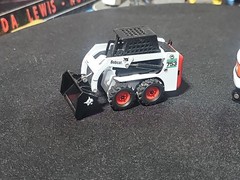 VINTAGE ERTL 1/50 Bobcat Lot OF 2 S753 Skid Steer Loader S325 Excavator NICE