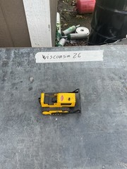 Vintage 4″ Bulldozer Tonka Truck Yellow Black Pressed Steel Toy