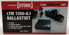 WSI 410064 1:50 Mammoet – Ballast Set for Liebherr LTM 1350 – 6.1 Mounted Crane