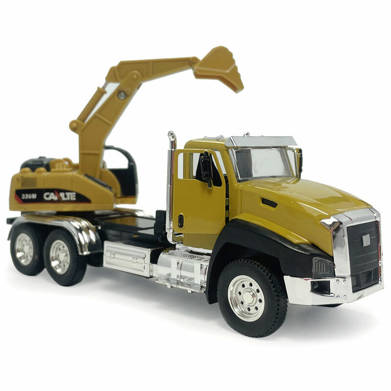 1/50 Excavator Toy Truck Model Car Diecast Toy Cars Boys Toys for Kids Gifts