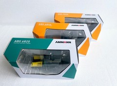 1/50 Scale AMMANN ABG 6820 TRACKED ASPHALT PAVER Green Diecast Model Toy Gift