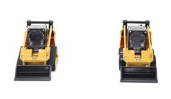 Diecast Masters 84647CS Cat 272D2 Skid Steer & 297D2 Track Loaders 1/64 Scale