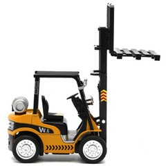 Forklift Truck Toy Construction Vehicle 1:24 Diecast Model Engineering Equipment