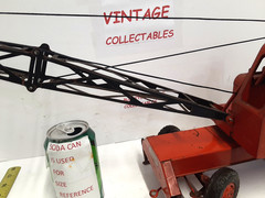 MODEL TOYS DOEPKE UNIT Excavator Crane Vintage 1950s Original Paint