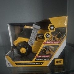 Funrise CAT Unstoppable Movers Dump Truck Motorized Yellow Black Gray 2023