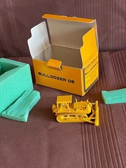 OMI Bulldozer D8 Wide Blade Exterior Frame Overland Models OMI-3150 AJIN