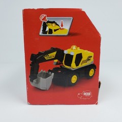 Dickie Toys Yellow Black Construction Vehicle Excavator Toy