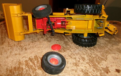 1/16 vintage gescha case 580B CK loader/backhoe see description good used