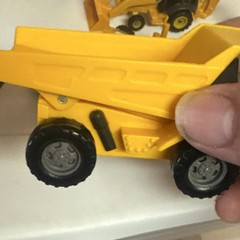 CAT WGT Construction Vehicles Lot Diecast Plastic Yellow CAT WGT Vehicle Make