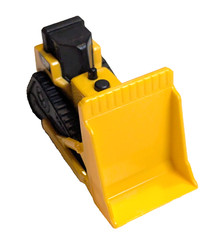 CAT Construction Mini Machine Bulldozer Toy State Plastic 3.5″