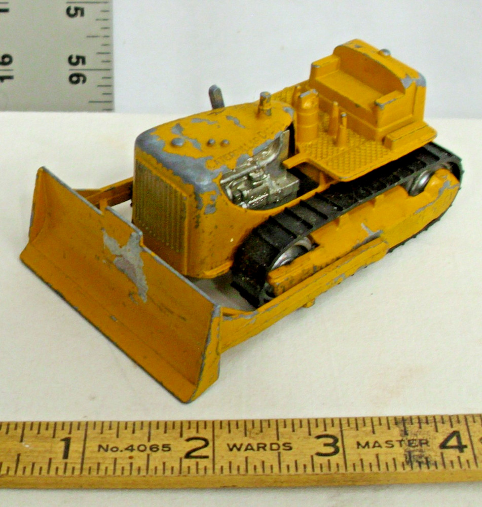 TOOTSIE TOY CATERPILLAR BULLDOZER DIE CAST METAL TOY