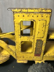 Marx Lumar Power Grader 1950s Pressed Steel Vintage Toy