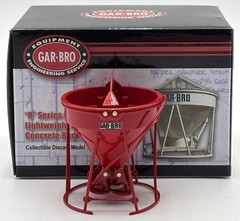 Weiss Brothers WBR002 1:50 Gar-Bro Lightweight Round Gate Concrete Bucket