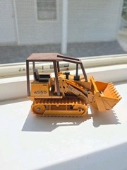 VTG Case 850B Orange Angle/Tilt Dozer Die-cast 1:35 Scale Model 176 NZG Germany