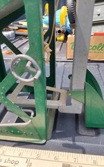 Marx Pressed Steel Lumar Construction Co. Green Hopper Loader