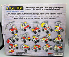 VTG 2005 Steel Tek Big Builder Steel Construction System Rare New in Box