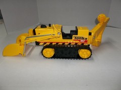 Tonka Steel Classics Trencher 952 Yellow & Black Hasbro Plastic & Metal