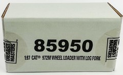 Diecast Masters 85950 Caterpillar 972M Wheel Loader with Log Fork 1/87 Scale
