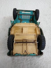 VINTAGE 1960’s TONKA JEEP PRESSED STEEL AQUA BLUE Old Rare 1960s truck