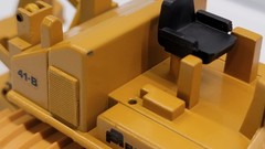 Vintage Gescha Fiat-Allis 41-B Bulldozer 1:50 Diecast Model Made in West Germany
