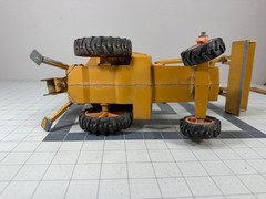Vintage ERTL CASE 580 E 1:16 Scale Construction Loader Backhoe