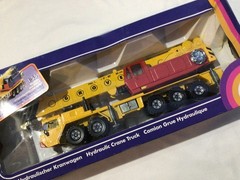 Vintage SIKU HYDRAULIC CRANE TRUCK Die-Cast Metal Toy 1:55 Scale W.-GERMANY new