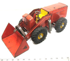 VINTAGE 1950s NYLINT PAYLOADER LOADER TRACTOR PRESSED STEEL CONSTRUCTION TOY
