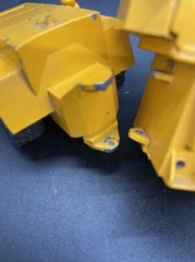 NZG Zettelmeyer ZL5001 Loader Excavator D#197 272 Diecast GERMANY For Parts