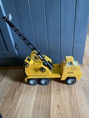 Vintage 1970s Nylint Jumbo Michigan Pressed Steel Crane