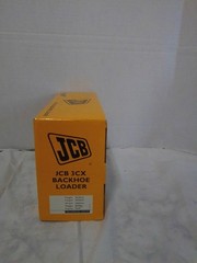 Britains JCB 3CX Backhoe Loader 1:32 Diecast Yellow Black Unopened Box