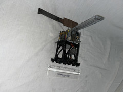 ODD RARE VINTAGE H.O. DIE CAST MOTORIZED CRANE / COAL LOADER FOR RESTORATION