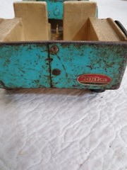 VINTAGE 1960’s TONKA JEEP PRESSED STEEL AQUA BLUE Old Rare 1960s truck