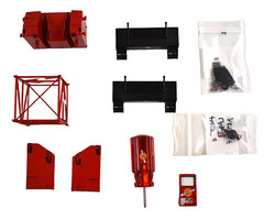 Manitowoc 4100W VICON Equip LIFTCRANE Diecast Red Model Vehicle 1:50 Scale Model