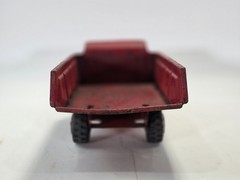 Marx Pressed Steel Metal Dump Truck 1950s 1960s ( FOR PARTS OR RESTORATION)