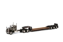 WSI 39-1006 Caterpillar CT680 Truck w/ Rogers Lowboy Trailer «GREY/BLACK» 1/50