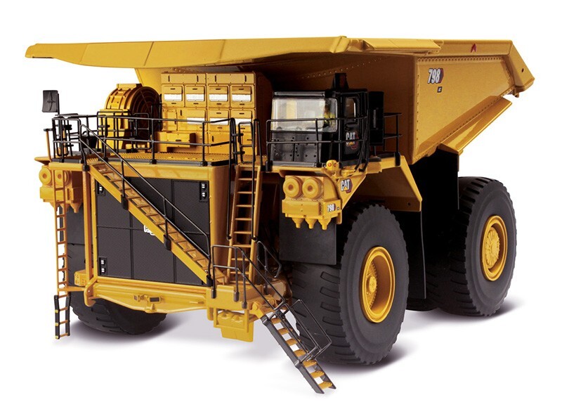 Cat 798 AC Mining Truck – High Line Diecast Masters 1:50 Scale Model #85671 New