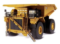 Cat 798 AC Mining Truck – High Line Diecast Masters 1:50 Scale Model #85671 New