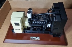 1:28 KOHLER SDMO Diesel Generator Set Construction Equipment Diecast Model