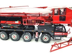 Spierings SK599-AT5 Hydraulic Folding Crane Mammoet WSI 1:50 Scale #9005 Broken