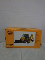 Britains JCB 3CX Backhoe Loader 1:32 Diecast Yellow Black Unopened Box