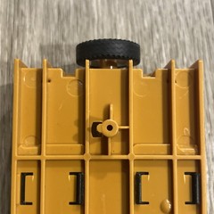 GLW Metal Models Engineering Series Semi Truck With Lights Sound Lowboy Trailer.